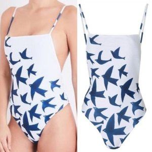 Mara Hoffman Birds One-Piece Swimsuit